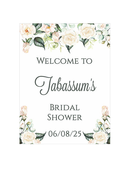 1106 – A1 Mounted Welcome Poster