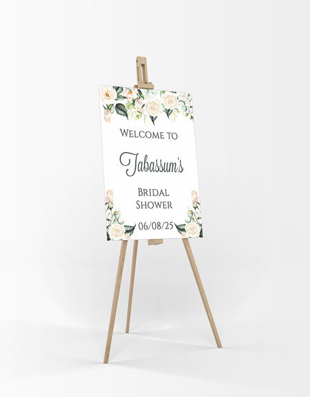 1106 – A1 Mounted Welcome Poster