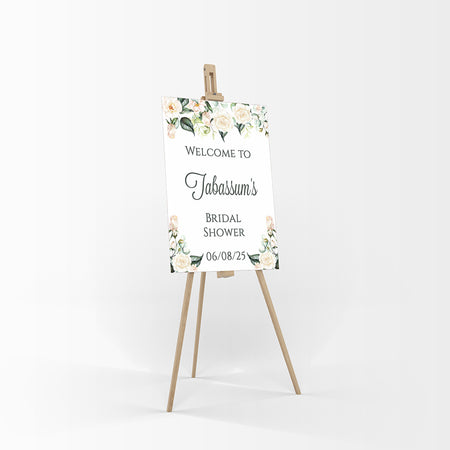 1106 – A1 Mounted Welcome Poster