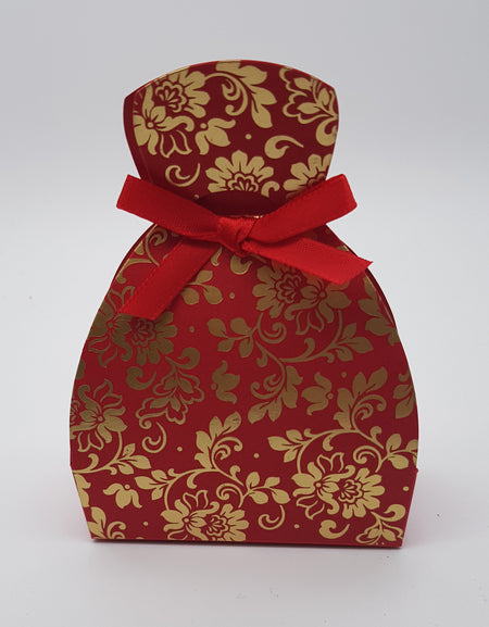 LC 007 Red Laser Cut Favour Box