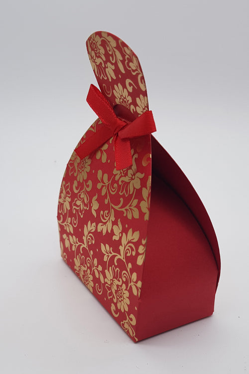 Load image into Gallery viewer, LC 007 Red Laser Cut Favour Box
