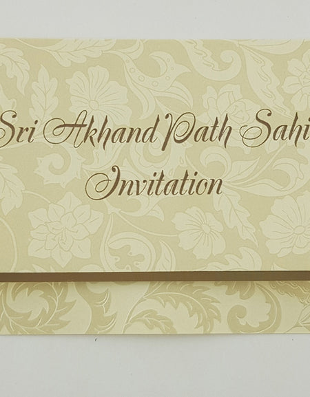 ABC 2127 Akhand Path Invitation