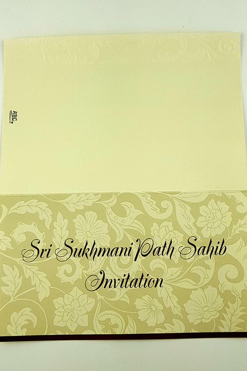 Load image into Gallery viewer, ABC 2127 Sukhmani Sahib Path Invitation Card
