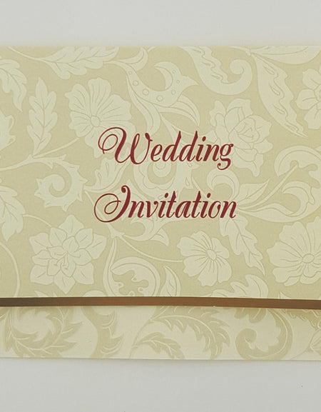 ABC 2127 Wedding Invitation