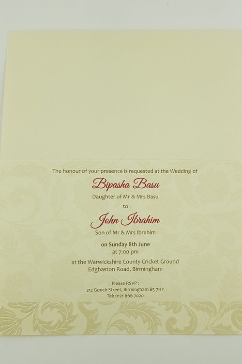 Load image into Gallery viewer, ABC 2127 Wedding Invitation
