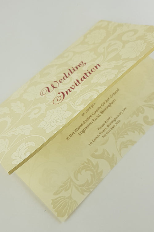 Load image into Gallery viewer, ABC 2127 Wedding Invitation
