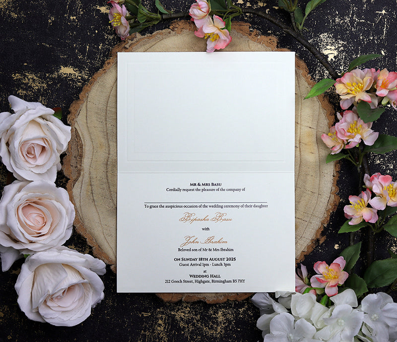 Panache 2153G Personalised Invitation