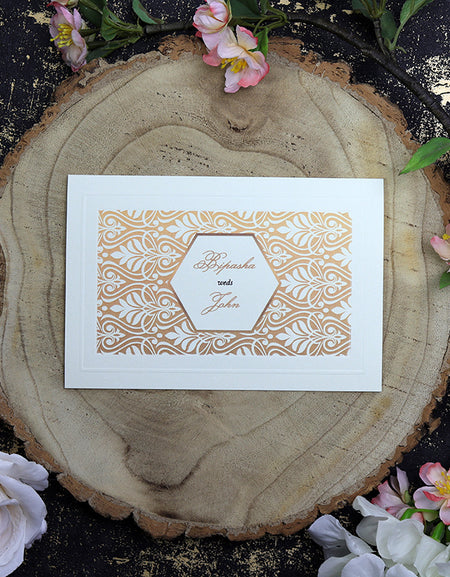 Panache 2153G Personalised Invitation