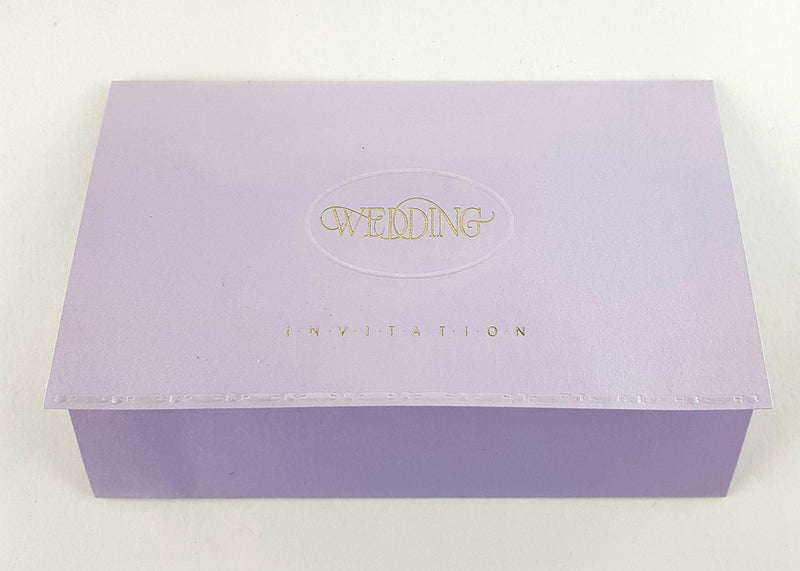 Panache 3008 pearlescent lilac cheap wedding cards