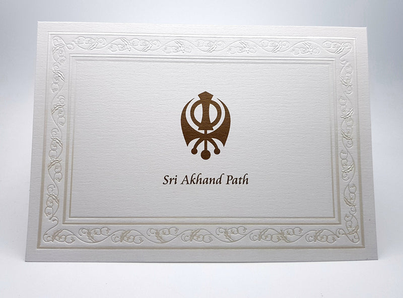 Panache 3077A Akhand Path Invitation