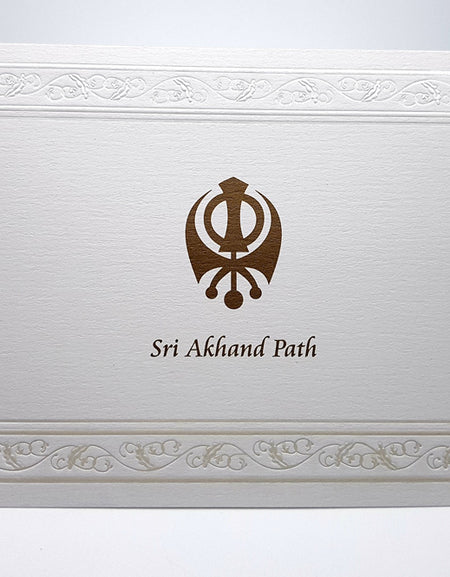 Panache 3077A Akhand Path Invitation