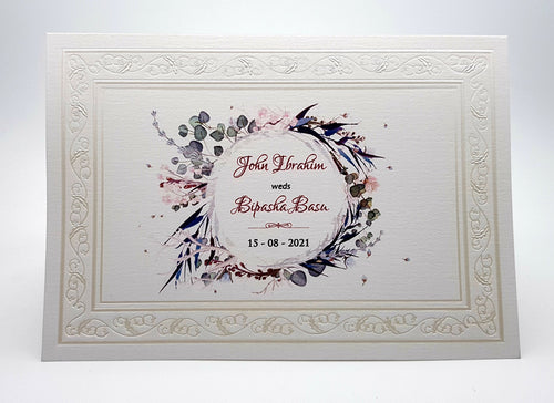 Load image into Gallery viewer, Panache 3077 - 202 Floral Invitation
