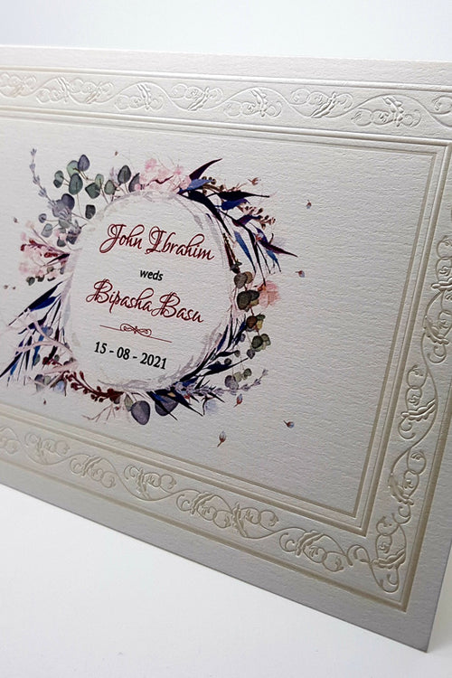 Load image into Gallery viewer, Panache 3077 - 202 Floral Invitation
