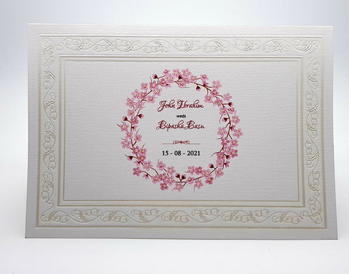 Load image into Gallery viewer, Panache 3077 - 203 Floral Invitation
