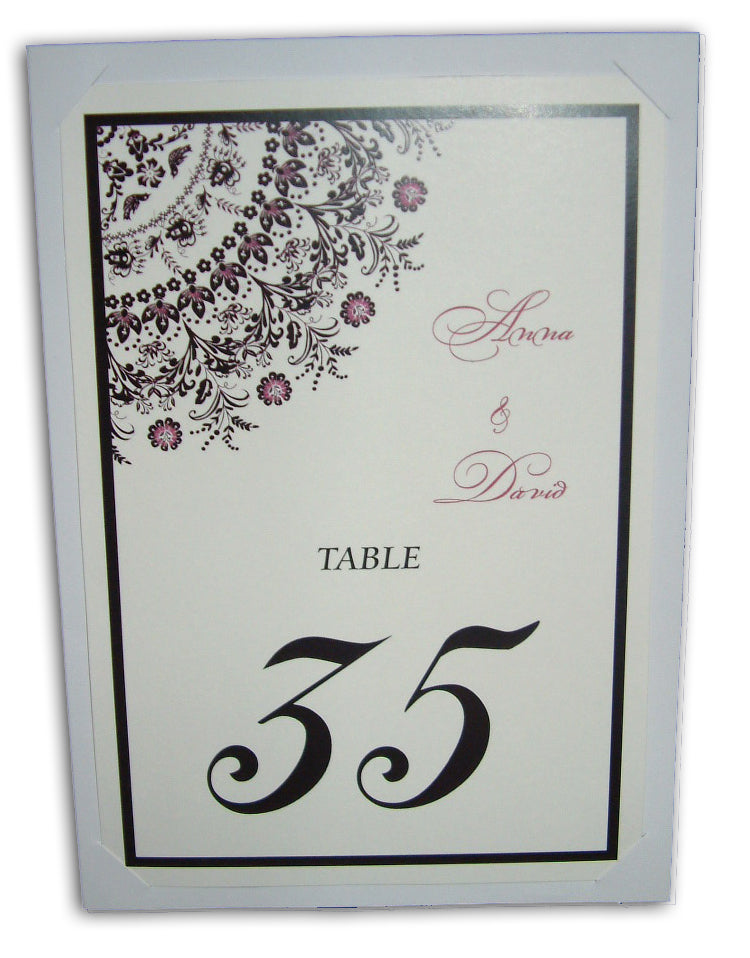 Table Card 112