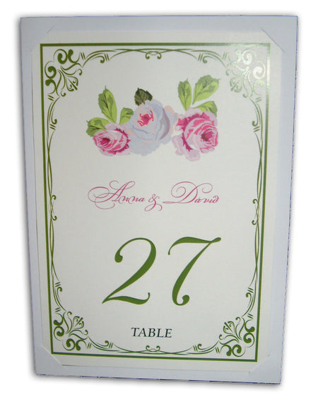 Table Card 116