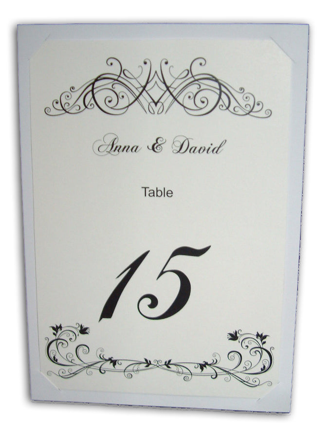 Table Card 117