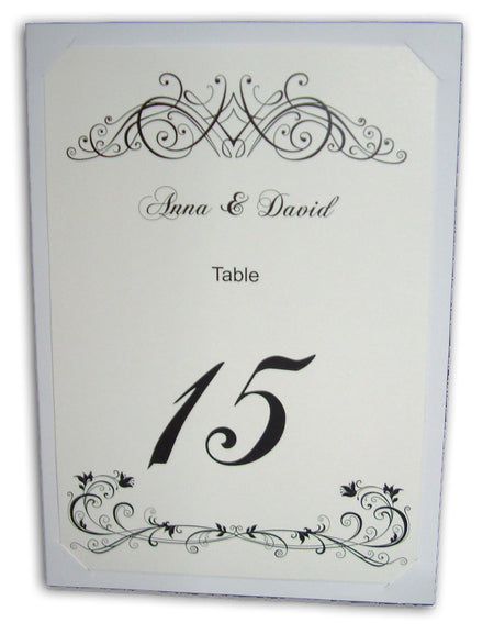 Table Card 117