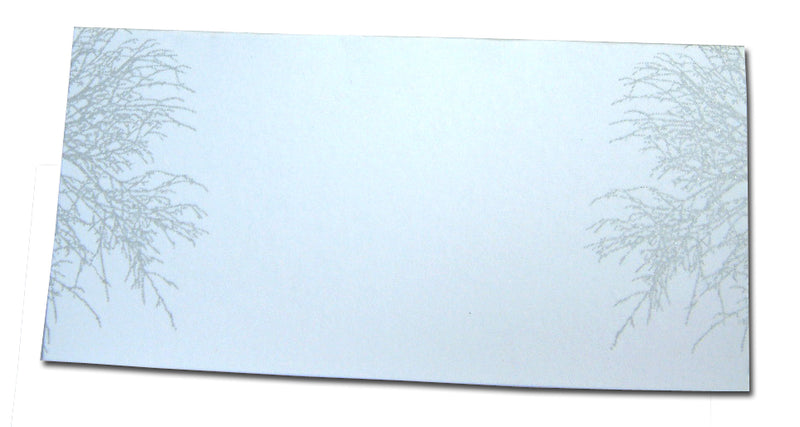 PL13 Grey grass place card