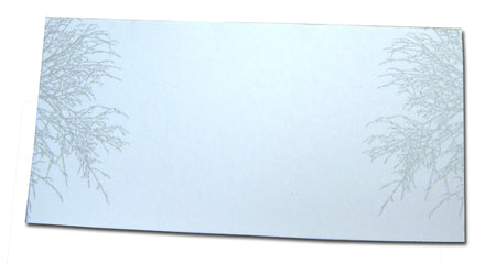PL13 Grey grass place card
