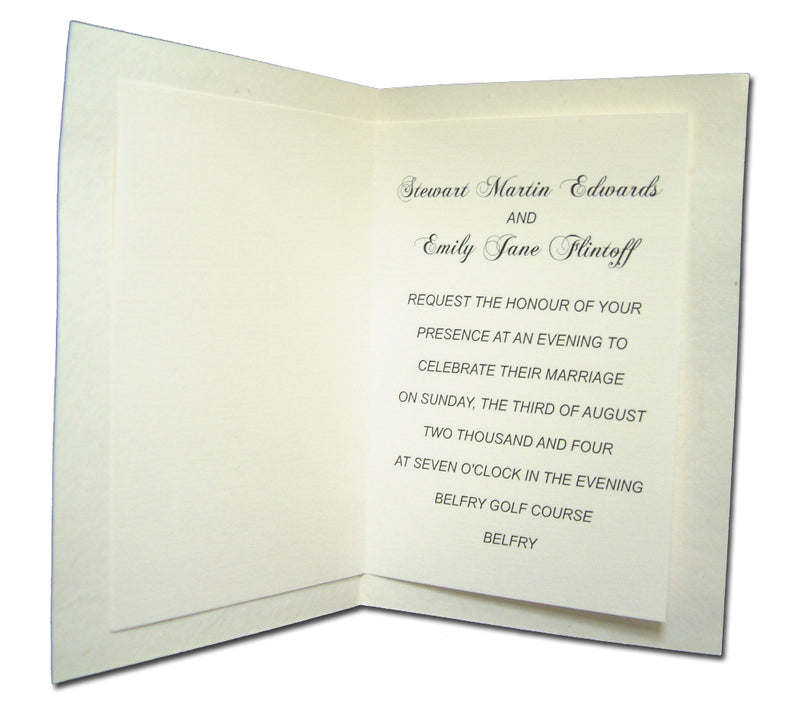 Corn Flower 1511 100% recycled printers wedding cards blanks