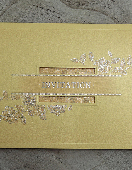 Panache 5010 Goldie Bronze Iridescent party invitation