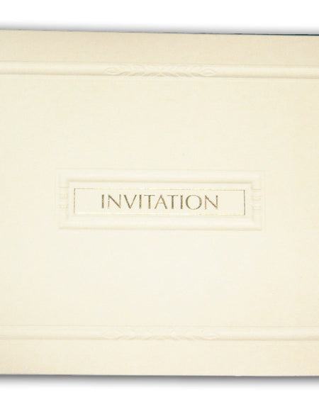 Panache 5092 Simple Elegance cream party invitations