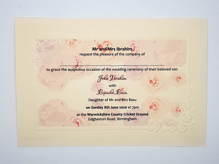 Paanache 5112 - 105 Invitation
