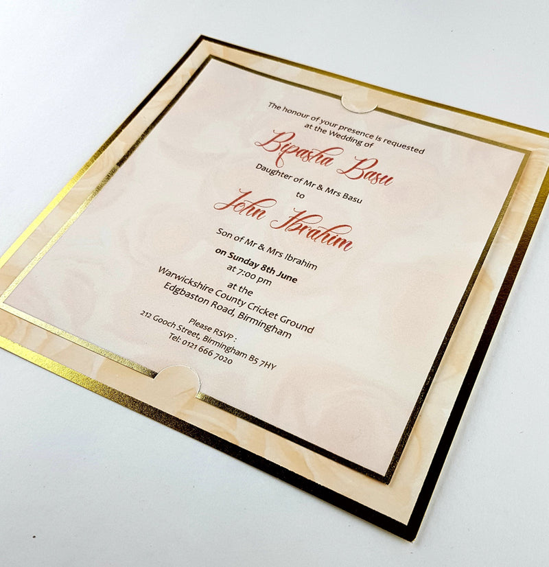 ABC 5132 Vellum Invitation