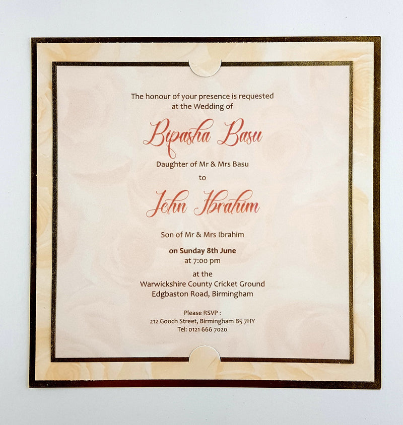 ABC 5132 Vellum Invitation