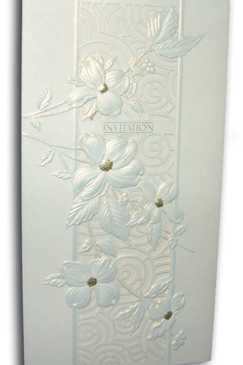 Load image into Gallery viewer, 6010 Tender Elegance white lillies laser cut and embossed
