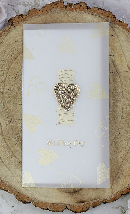 6011 hearts of gold transparent wedding day