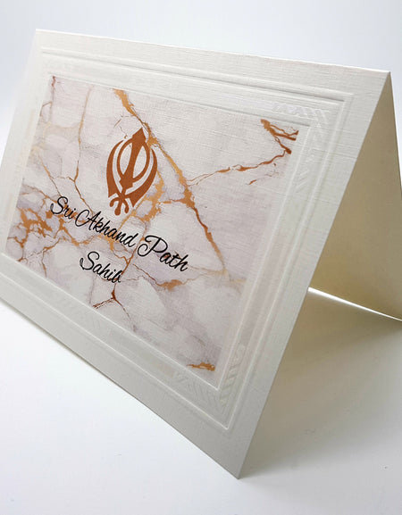 Panache 823 Marble Akhand Path Invitation