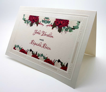 Panache 823- 101  Floral Invitation