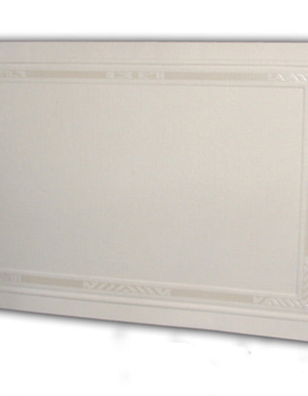 Panache 823 Pearlised border party invitation blank card