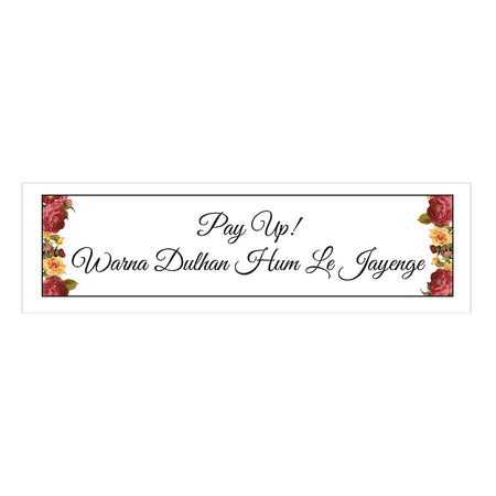 898 Floral – Card Banner