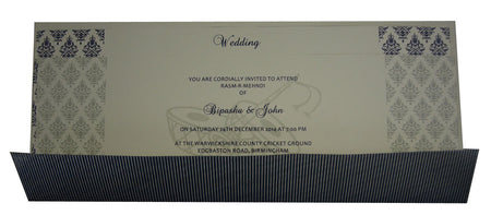 WD 4431 Pocket Invitation with matching card envelope