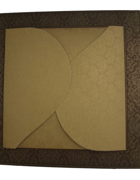 WD 609 Pocket Invitation with matching card envelope