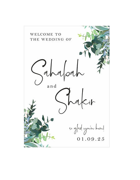 979 – A1 Mounted Welcome Poster