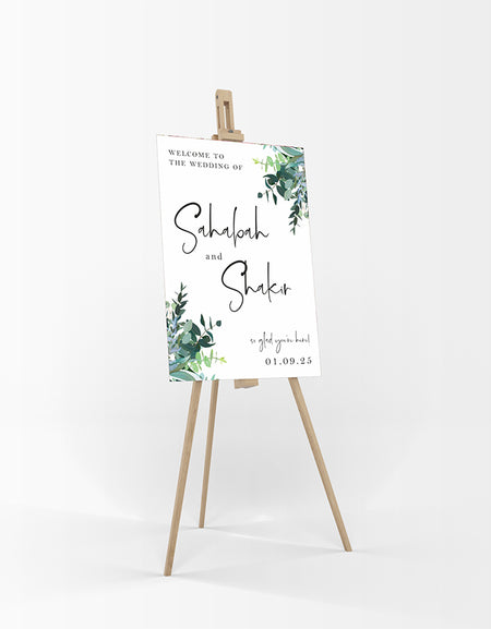 979 – A1 Mounted Welcome Poster