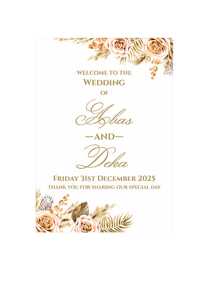 992 – A1 Mounted Welcome Poster