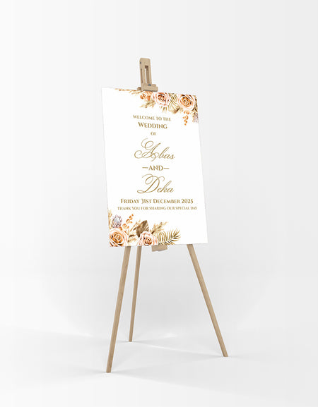 992 – A1 Mounted Welcome Poster