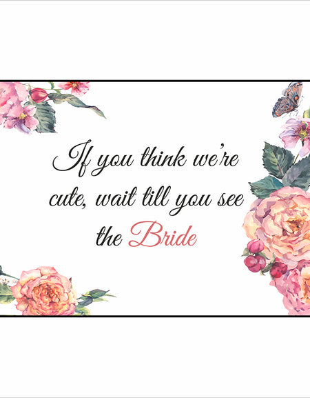 Orange Floral – A3 Poster