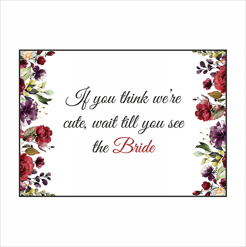 Maroon Rose – A3 Poster