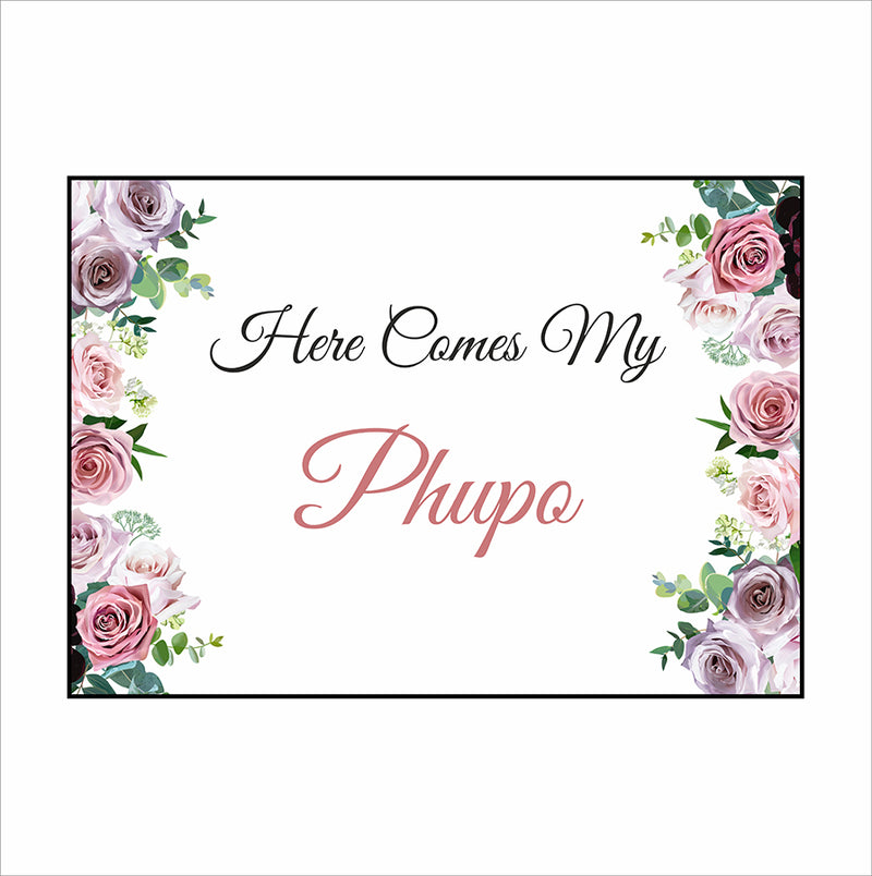 Pink Purple Rose – A3 Poster