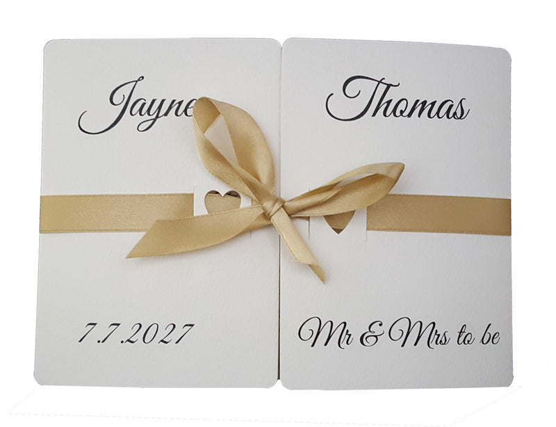 ABC 847 English Personalised Invitation