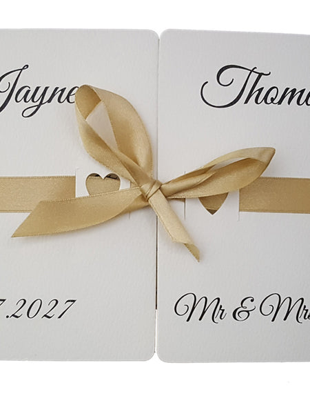 ABC 847 English Personalised Invitation