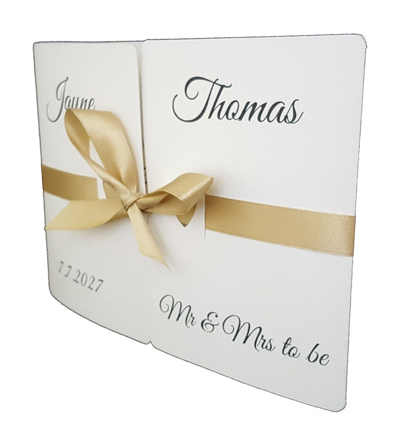 ABC 847 English Personalised Invitation
