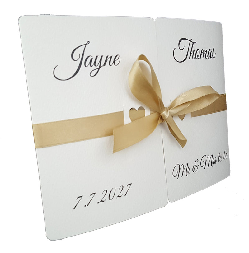 ABC 847 English Personalised Invitation