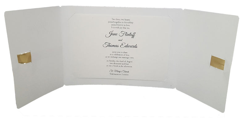 ABC 847 English Personalised Invitation